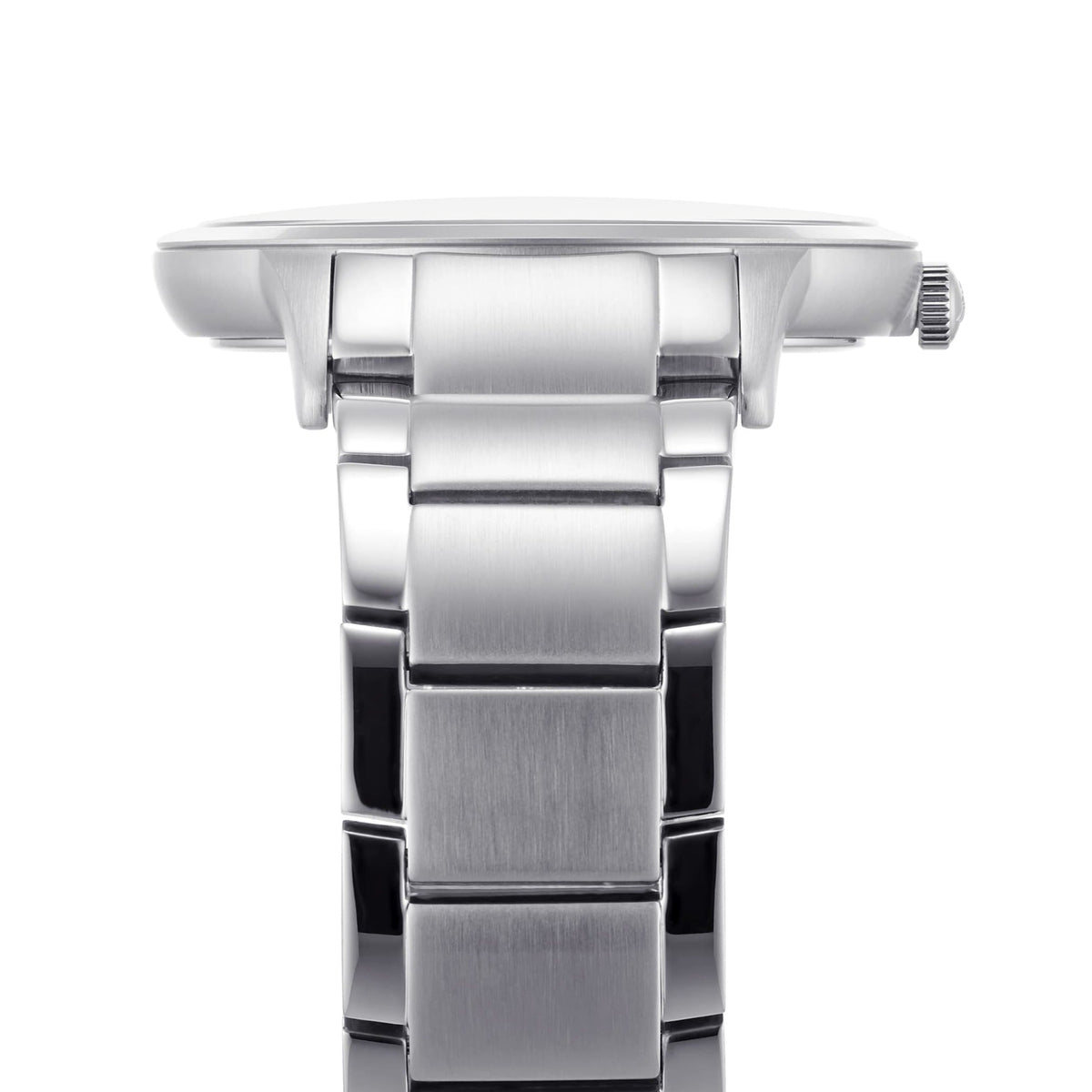 Emporio Armani Renato Quartz Silver Dial Silver Steel Strap Watch For Men - AR11189