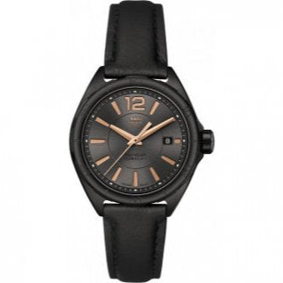 Shop Authentic Tag Heuer Formula 1 Quartz Black Dial Black Leather Strap Watch for Women - WBJ1414.FC8234 - Luxxuri