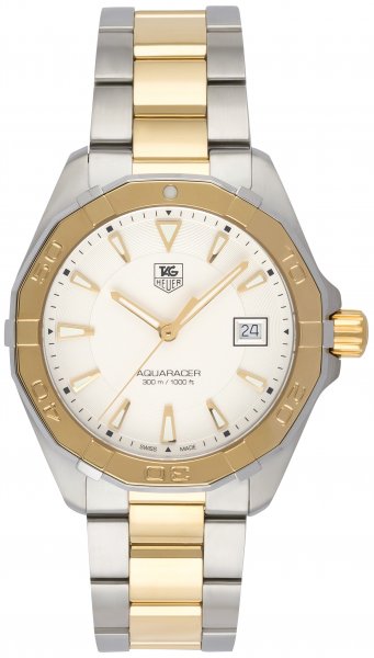 Shop Authentic Tag Heuer Aquaracer White Dial Watch for Men - WAY1120.BB0930 - Luxxuri
