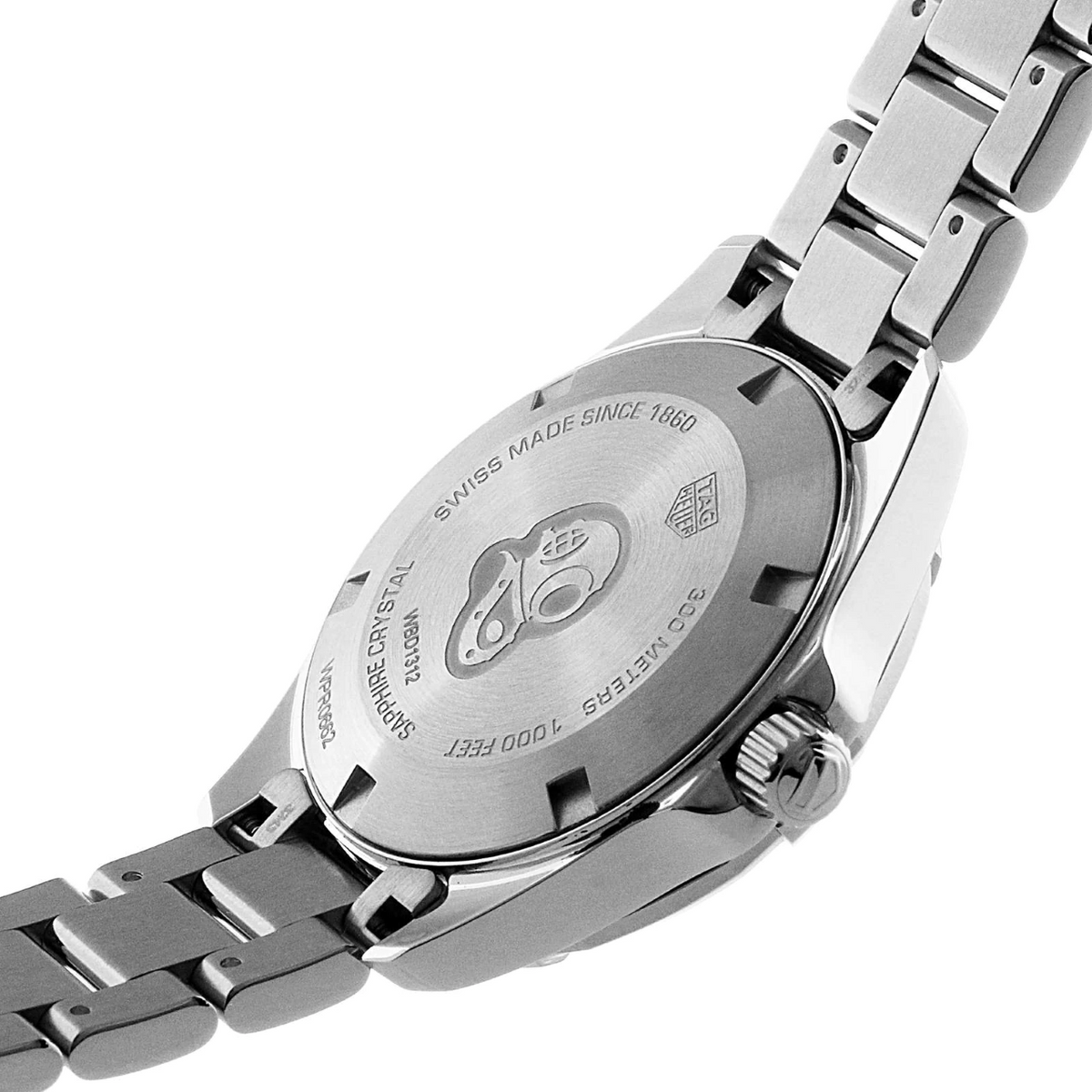 Tag Heuer Aquaracer Quartz Blue Dial Silver Steel Strap Watch for Women - WBD1312.BA0740