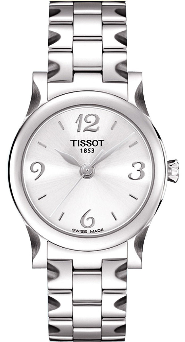  Shop Authentic Tissot Stylis-T Classic Silver Dial Watch For Women - T028.210.11.037.00 - Luxxuri