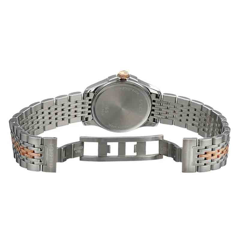 Gucci G Timeless Diamonds Mother of Pearl Dial Two Tone Steel Strap Watch For Women - YA126413