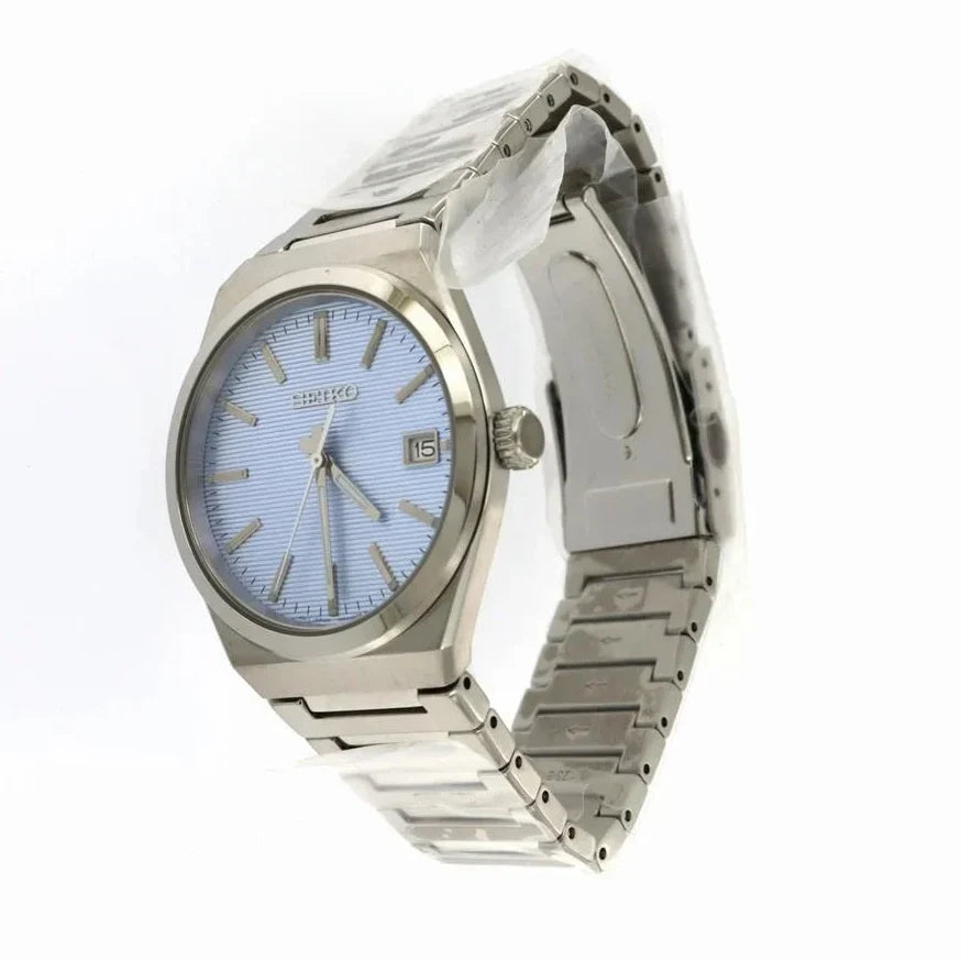 Seiko Conceptual Blue Dial Silver Steel Strap Watch for Men - SUR599P1