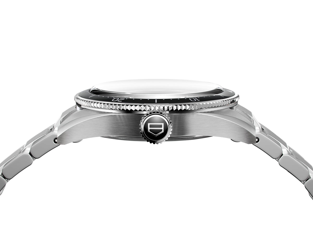 Tag Heuer Autavia Automatic Grey Dial Silver Steel Strap Watch for Men - WBE5114.EB0173