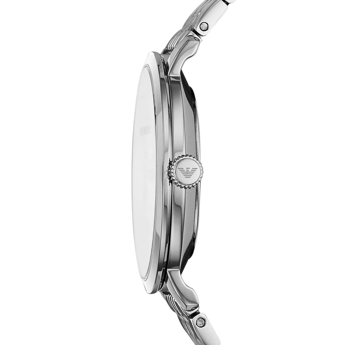 Emporio Armani Modern Silver Dial Silver Steel Strap Watch for Women - AR11213