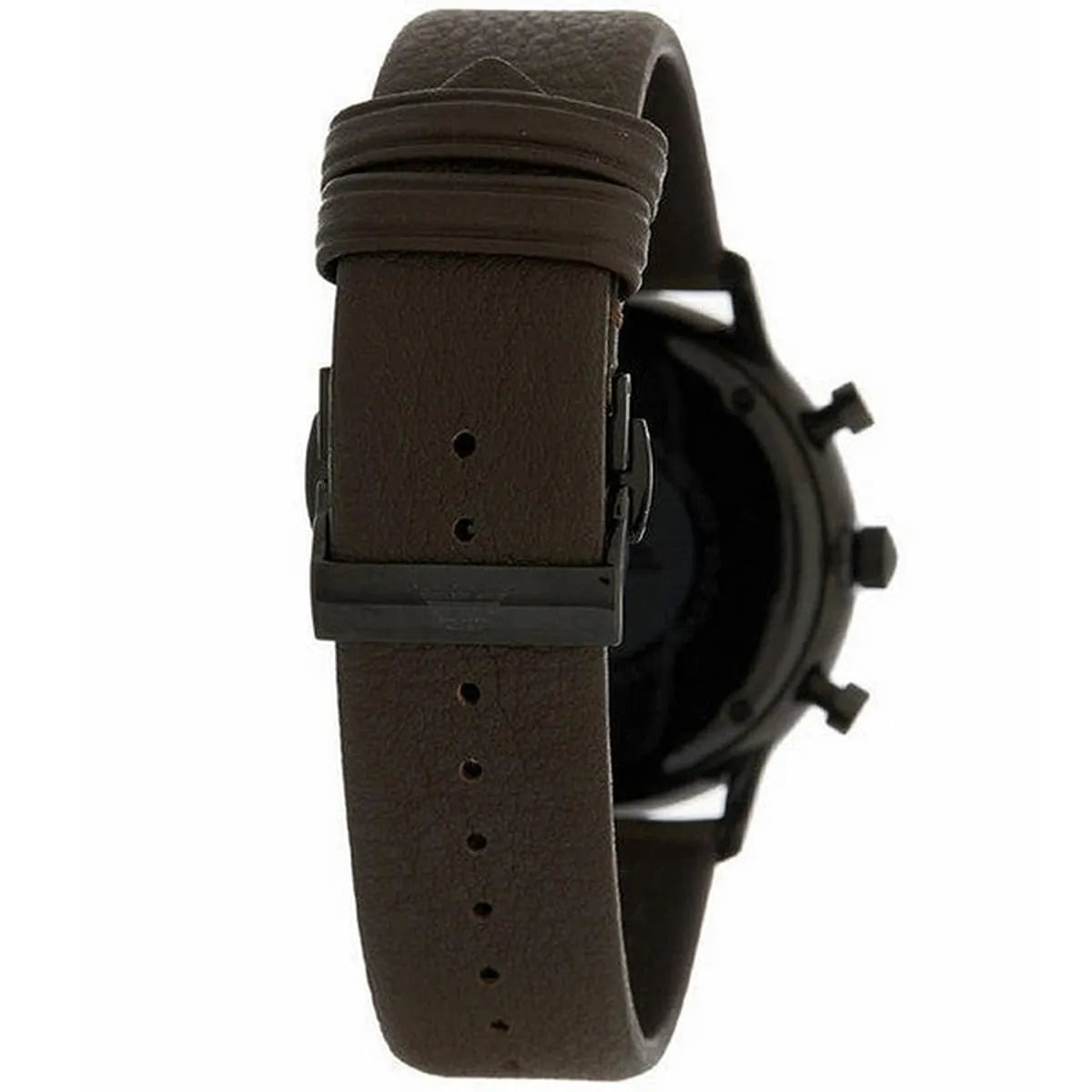 Emporio Armani Retro Chronograph Brown Dial Brown Leather Strap Watch for Men  - AR1932