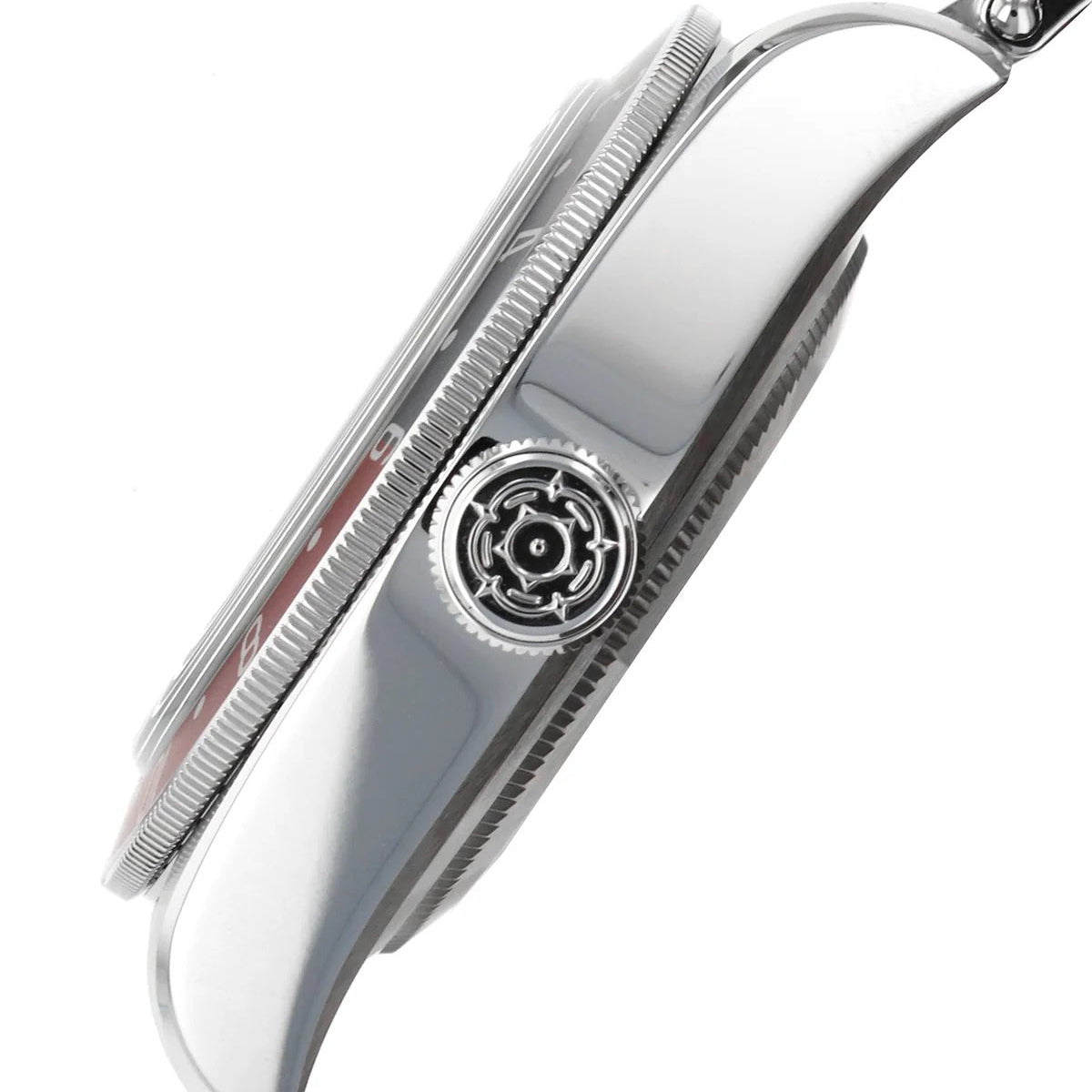 Tudor Black Bay GMT Black Dial Silver Steel Strap Watch for Men - M79830RB-0001
