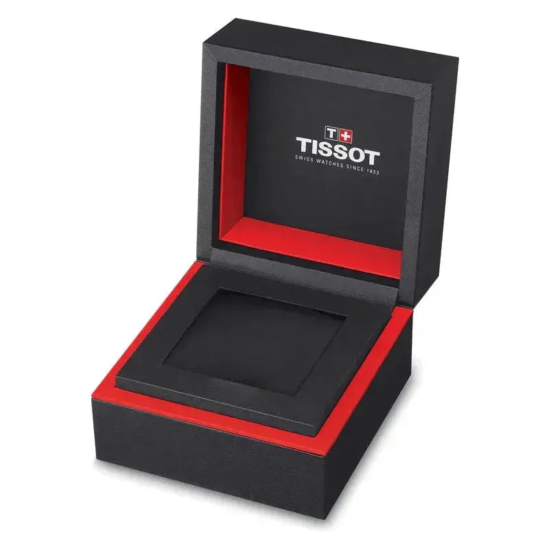Tissot PR 100 Blue Dial Two Tone Steel Strap Watch for Men - T150.410.22.041.00