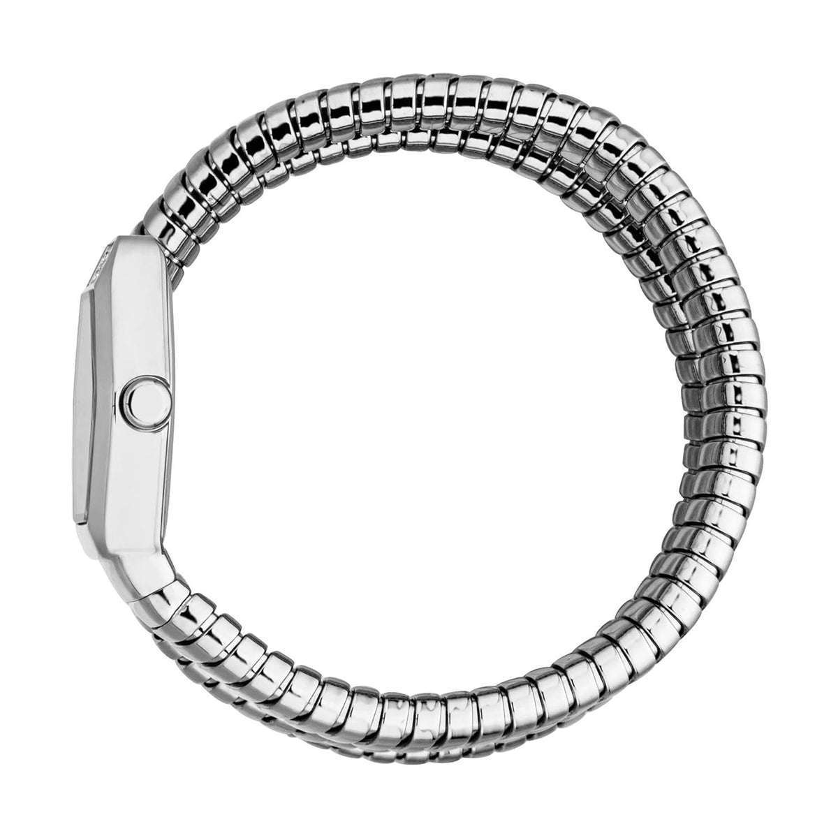 Just Cavalli Romina Black Dial Silver Steel Strap Watch for Women - JC1L395M0015