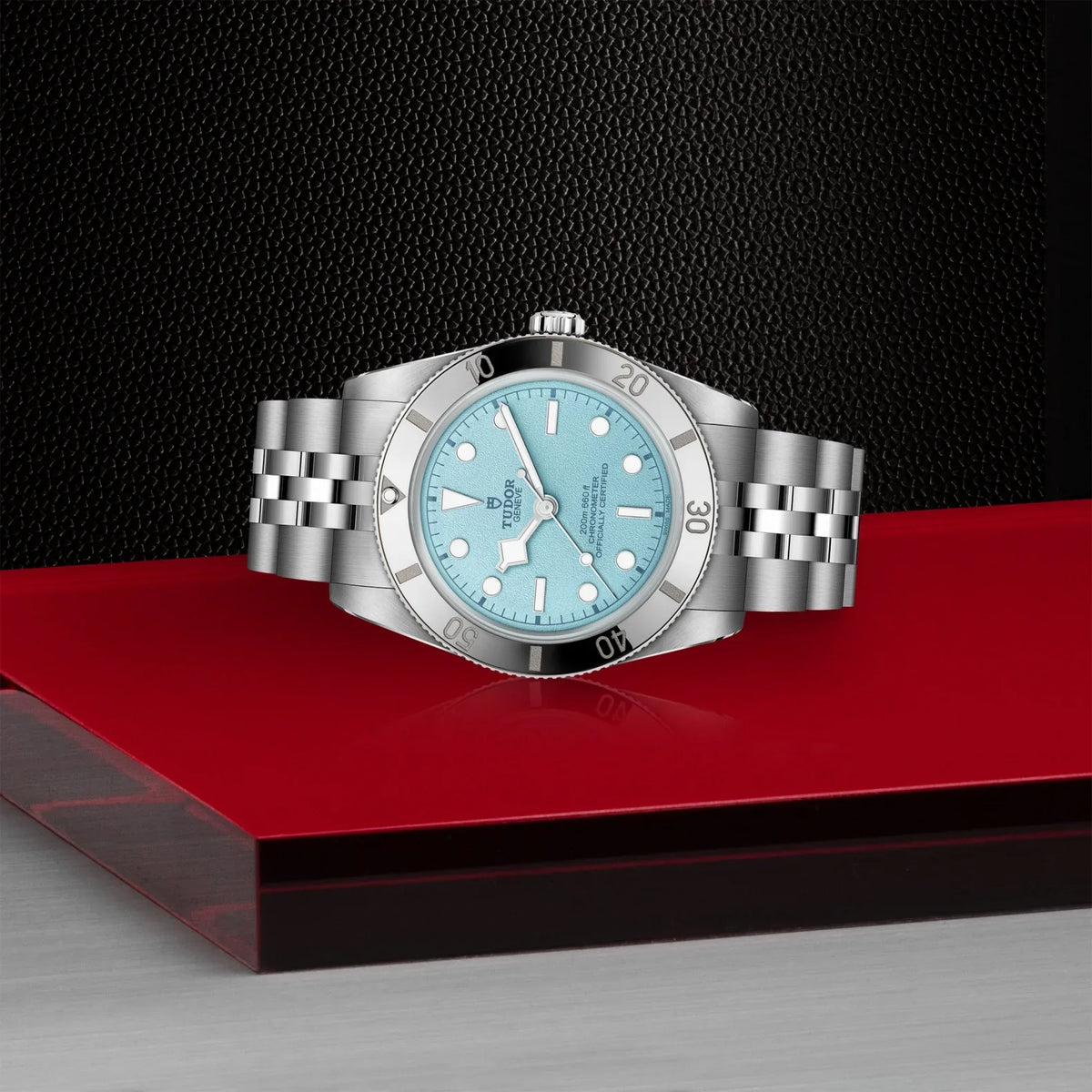 Tudor Black Bay 54 Blue Dial Silver Steel Strap Watch for Men - M79000-0001