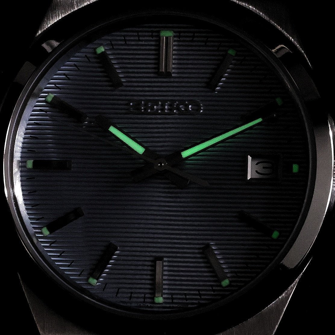 Seiko Conceptual Blue Dial Silver Steel Strap Watch for Men - SUR599P1
